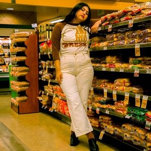 Big Bud Press Carpenter Jeans in White/Off-White/Cream